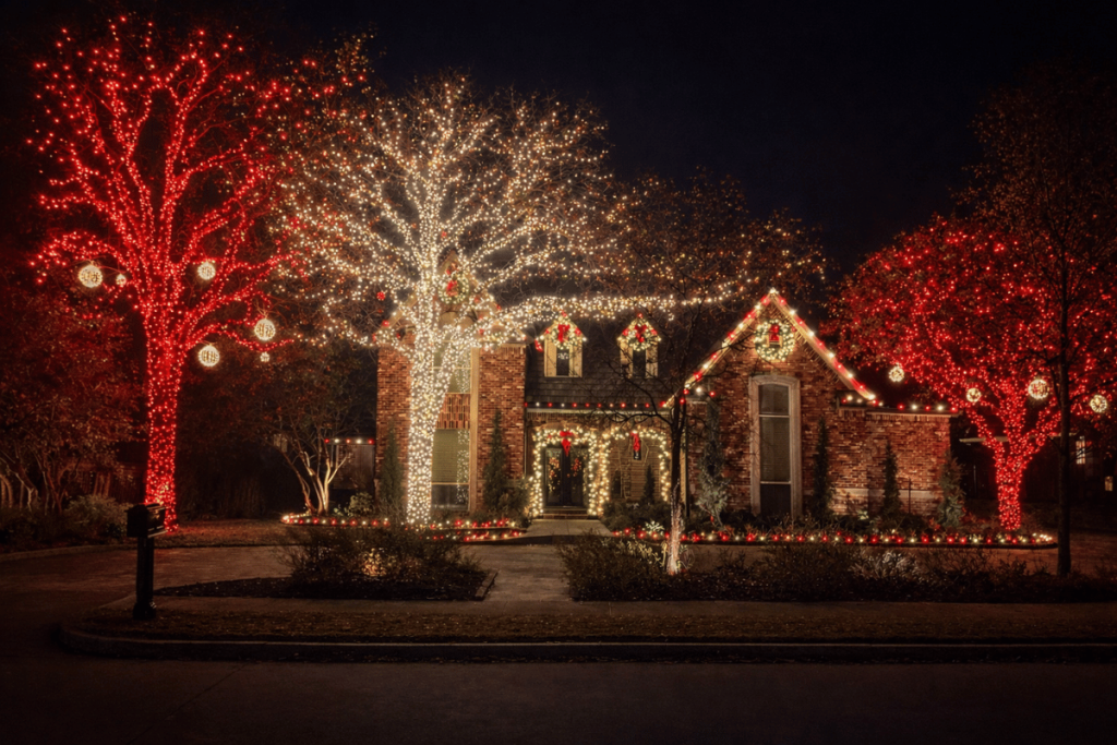 Christmas lights celina tx
