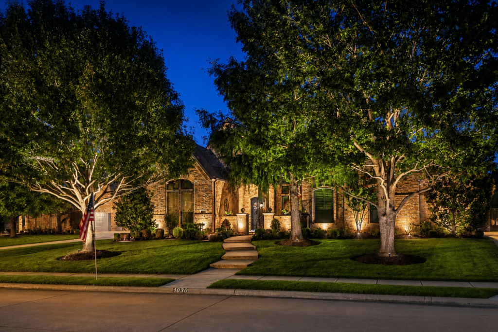 Landscape lights prosper tx