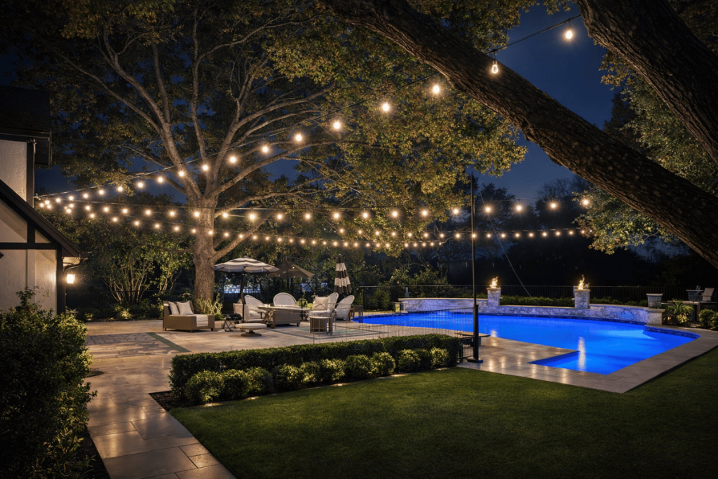 Pool lighting dallas tx